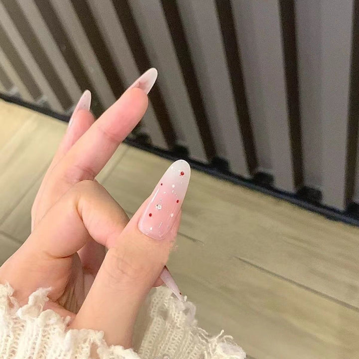Glittering Star Nail Art Bowlift