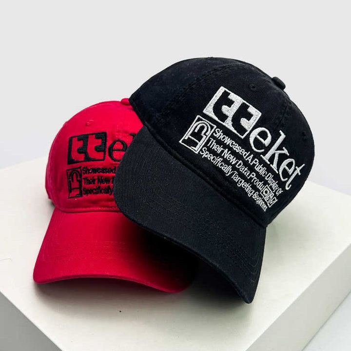 Men's Adjustable Statement Baseball Cap Bowlift