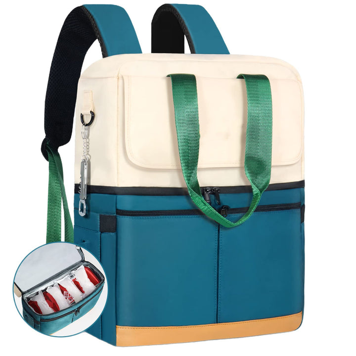Unisex Insulated Leisure Transport Bag with External Pockets Bowlift