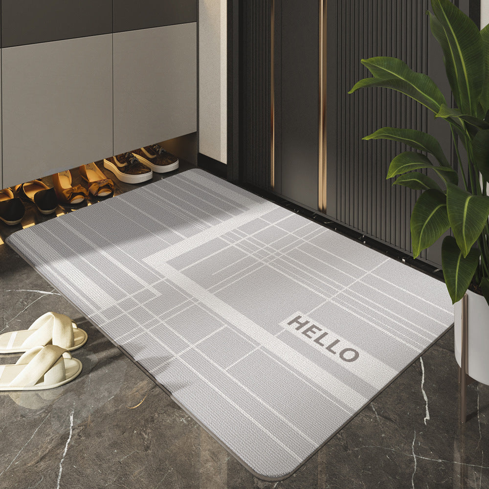 Textured Non-Slip Welcome Mat Bowlift