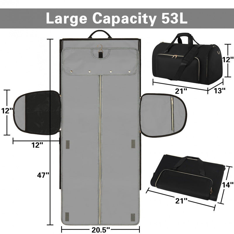 Multifunctional travel bag with folding mechanism Bowlift