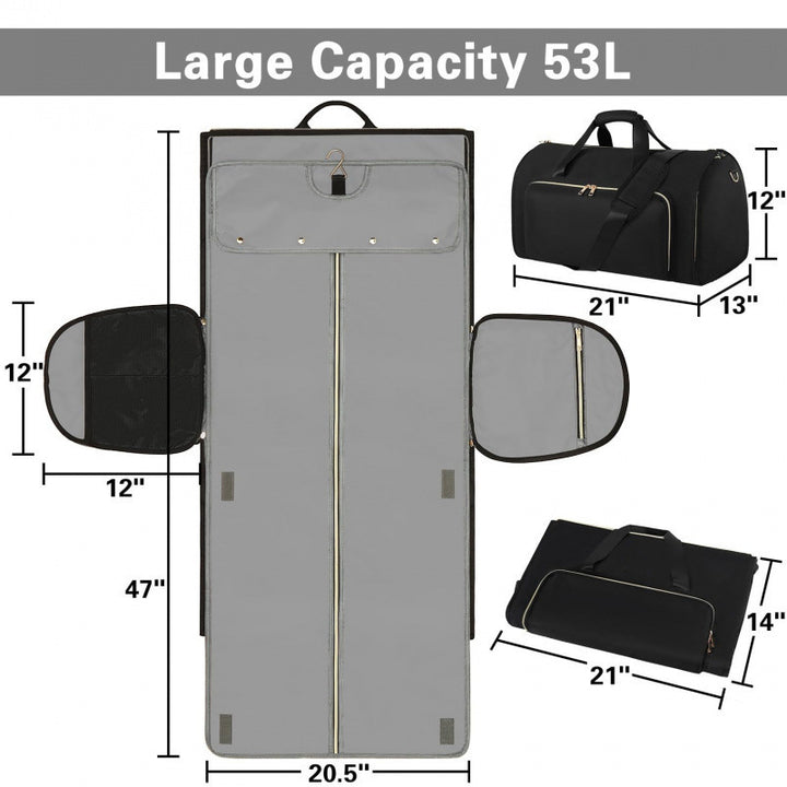 Multifunctional travel bag with folding mechanism Bowlift