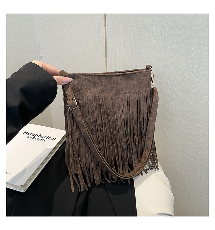 WoFringe Detail Bohemian Crossbody Bag Bowlift