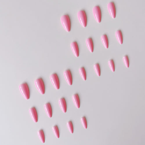 Elegant artificial nail tips with high-gloss finish Bowlift