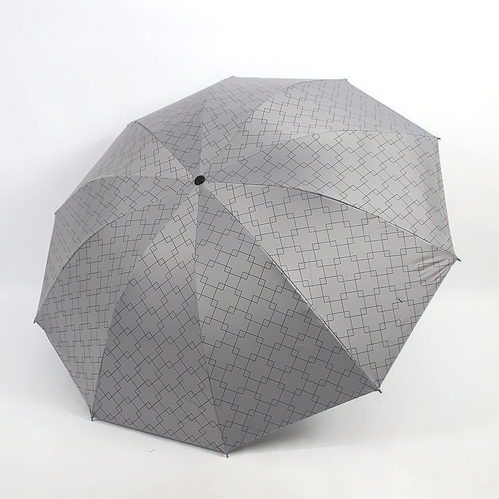 Ladies Folding Umbrella with Innovative Stability System Bowlift