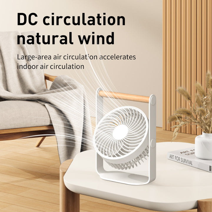 Unisex Portable Battery-Operated Desktop Fan Bowlift