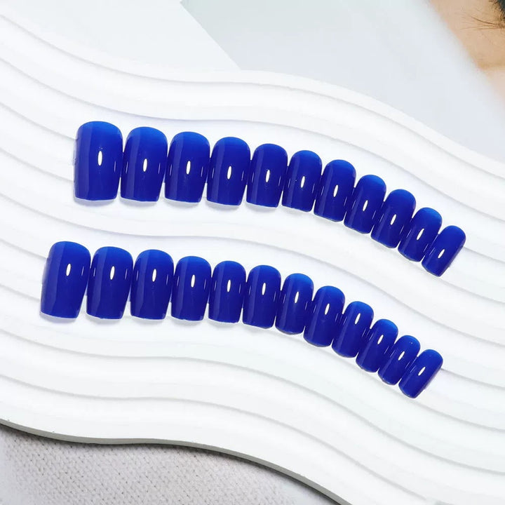 Premium Glossy Press-On Nails Bowlift