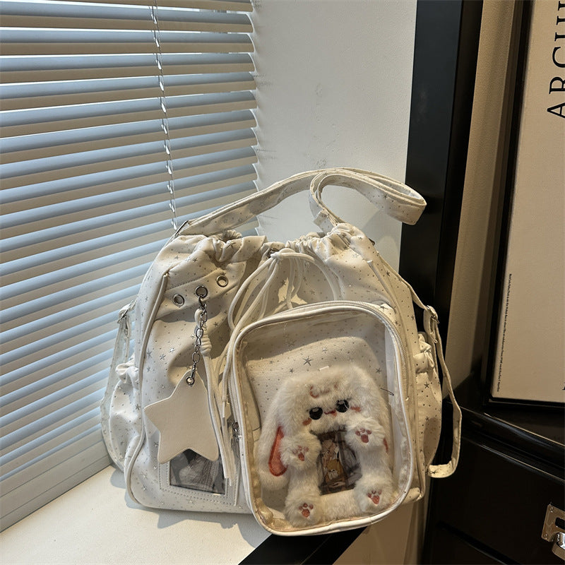 Versatile Plush Animal Front Backpack