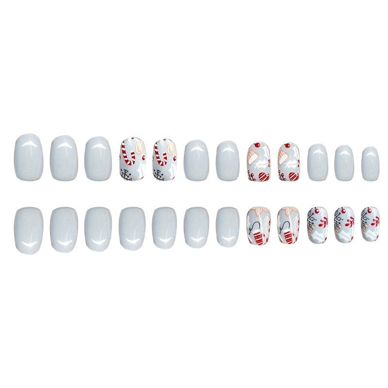 Festive Nail Art Wraps Bowlift