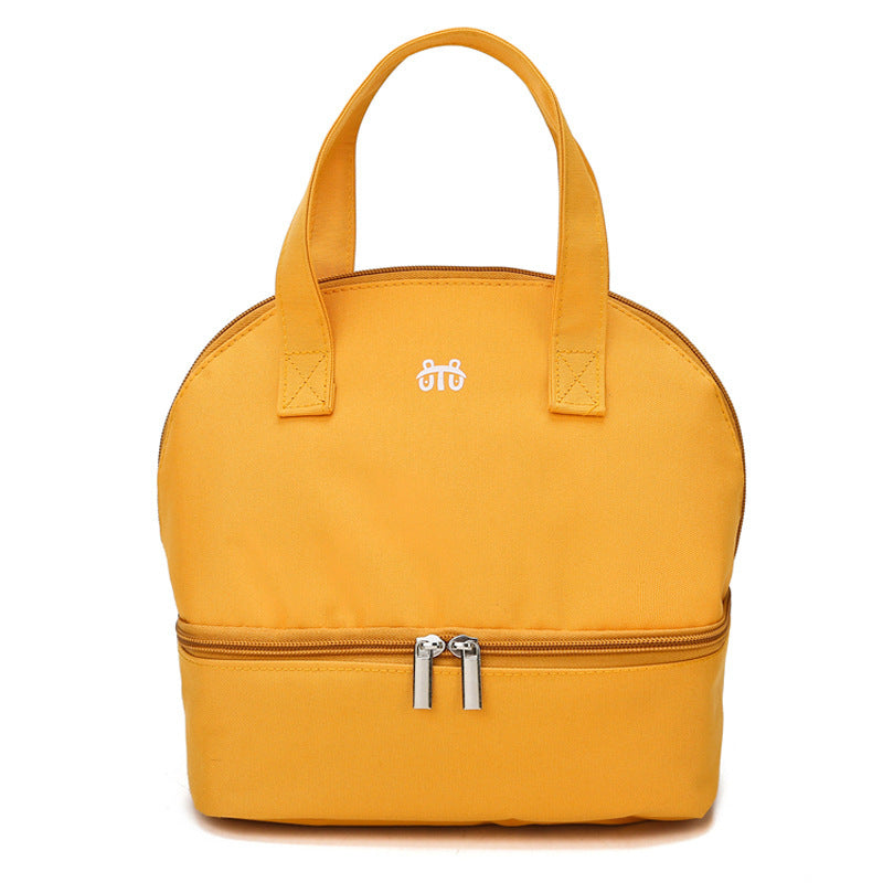 Women's Insulated Lunch Bag with Double Compartment Design Bowlift