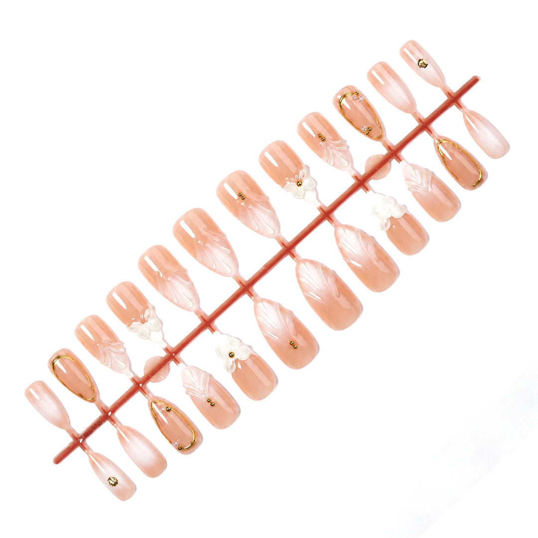Decorative Premium Press-On Nail Art Set Bowlift 1788495927