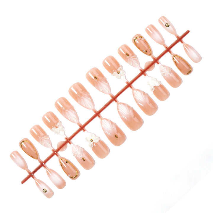 Decorative Premium Press-On Nail Art Set Bowlift 1788495927