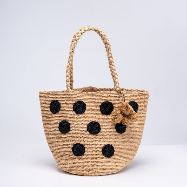 Handcrafted straw shopping bag Bowlift