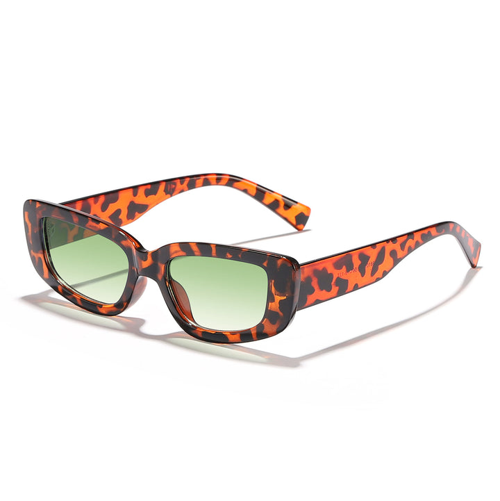 Ladies fashionable Cat-Eye sunglasses with wide plastic frame and UV protection Bowlift