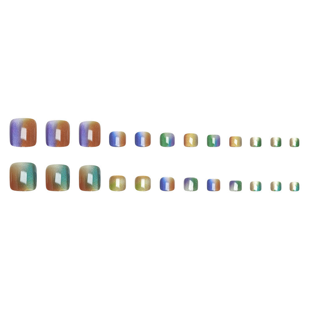 Rainbow Gradient Pedicure Set Bowlift