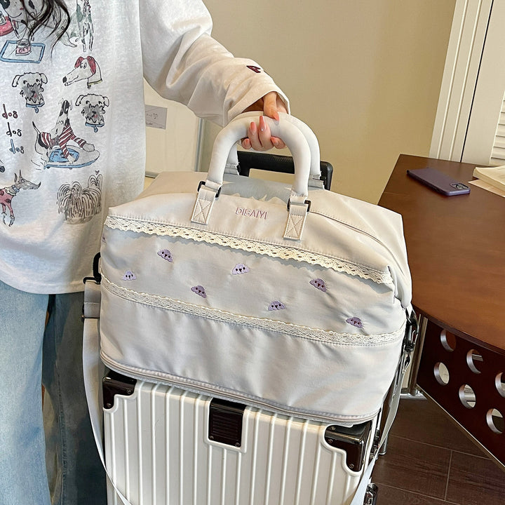Fashionable Multi-Pocket Travel Duffle Bowlift