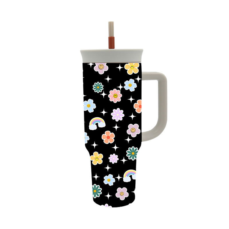 Women's Stylish Drink Cup with Practical Straw Bowlift