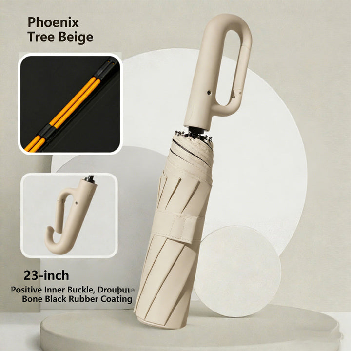 Ladies Folding Umbrella with Modern Anti-Wind System Bowlift