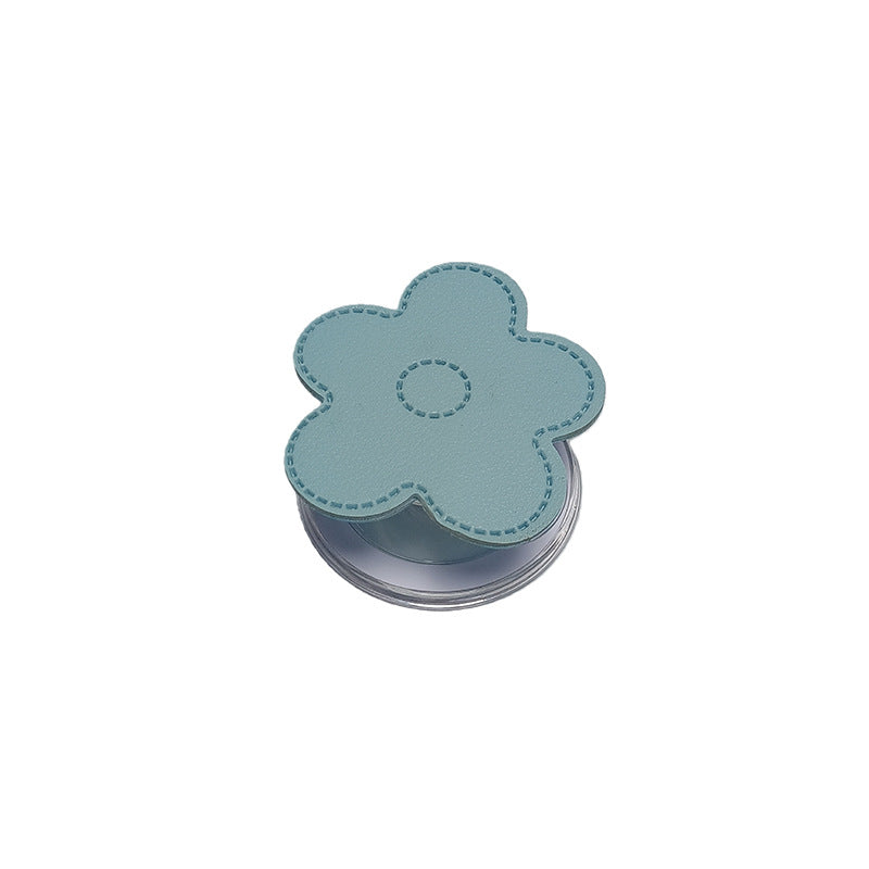 Decorative Flower Compact Mirror Bowlift