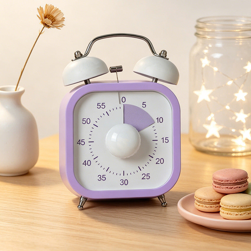 Classic table clock in retro style Bowlift