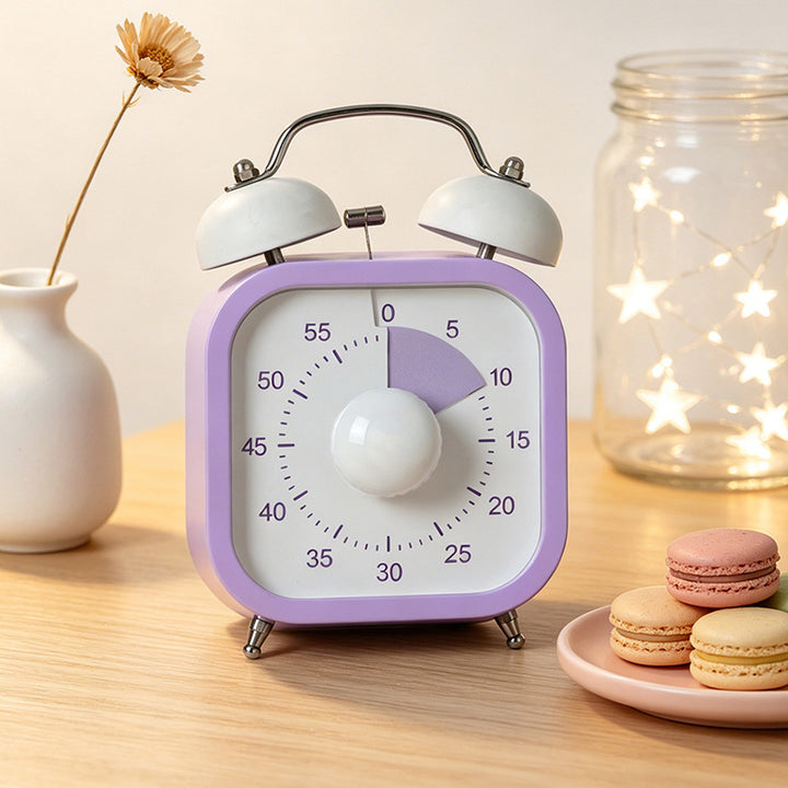 Classic table clock in retro style Bowlift