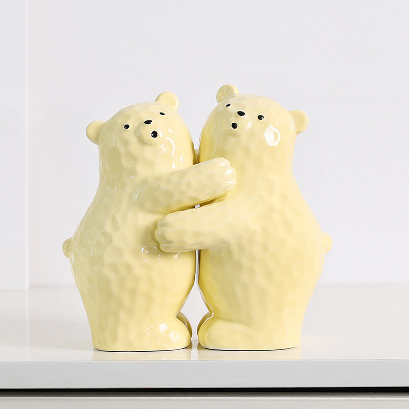 Decorative bear figure Bowlift