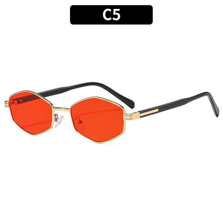 Fashionable Hexagonal Sunglasses