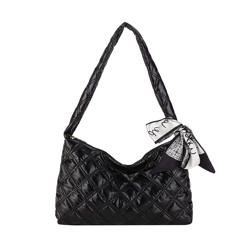 Quilted Shoulder Handbag Bowlift