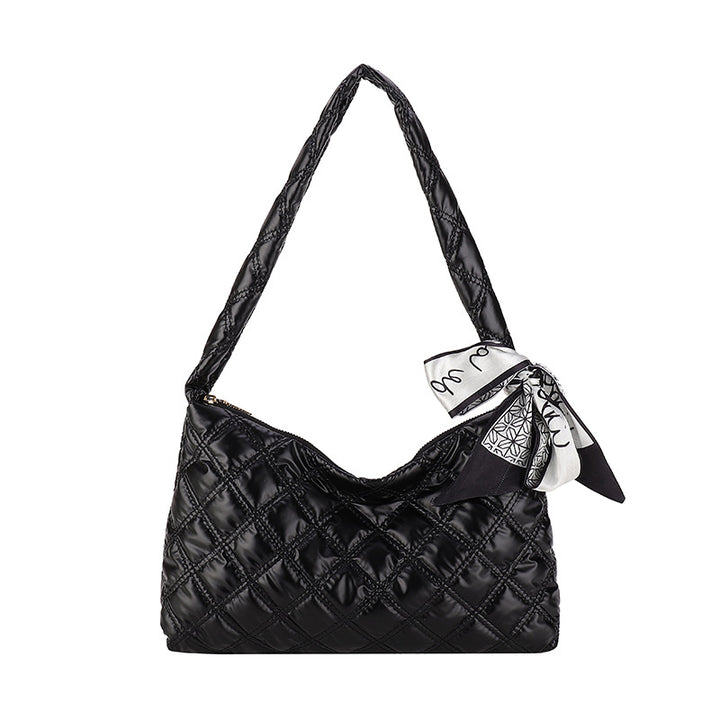 Quilted Shoulder Handbag Bowlift