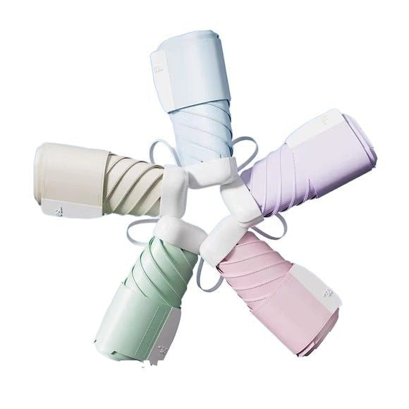 Ladies Compact Folding Umbrella with Innovative Design Bowlift