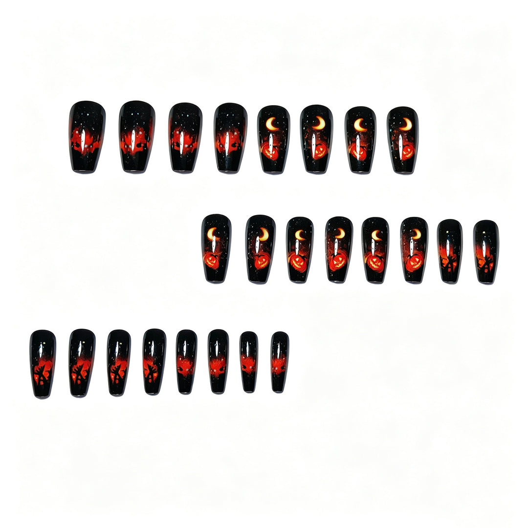 Art Nails in Creative Halloween Design Bowlift