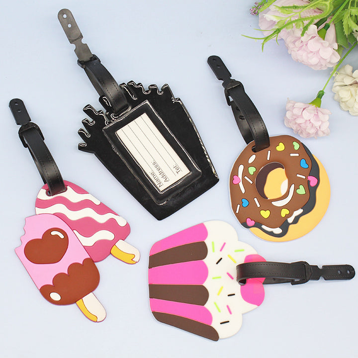 Unisex Creative Luggage Tag with Candy Design Bowlift
