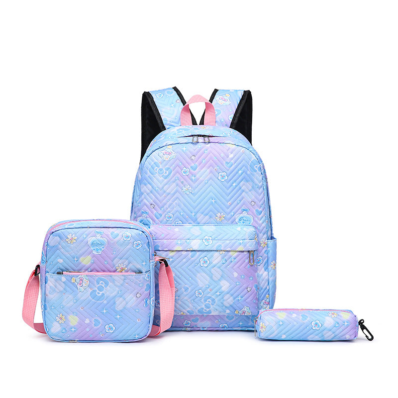 Backpack with High-Quality Quilted Stitching and Multiple Compartments Bowlift
