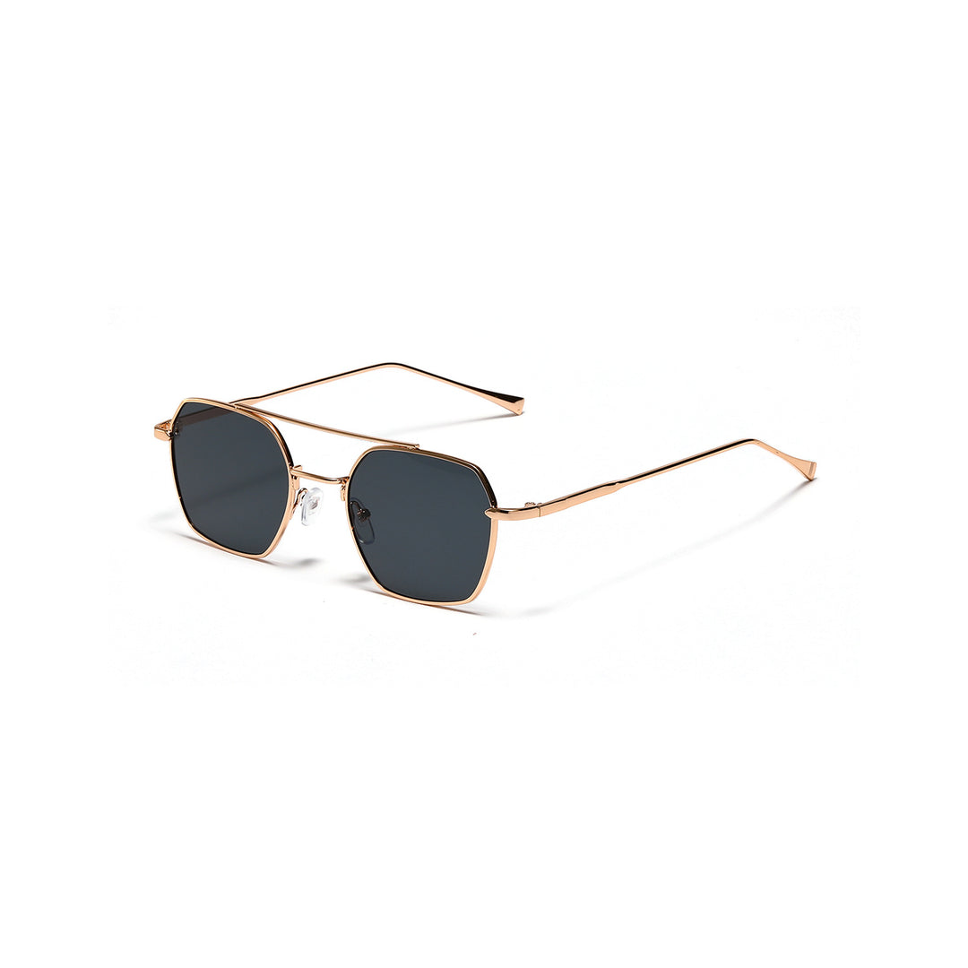 Women filigree sunglasses with elegant polygonal frame Bowlift