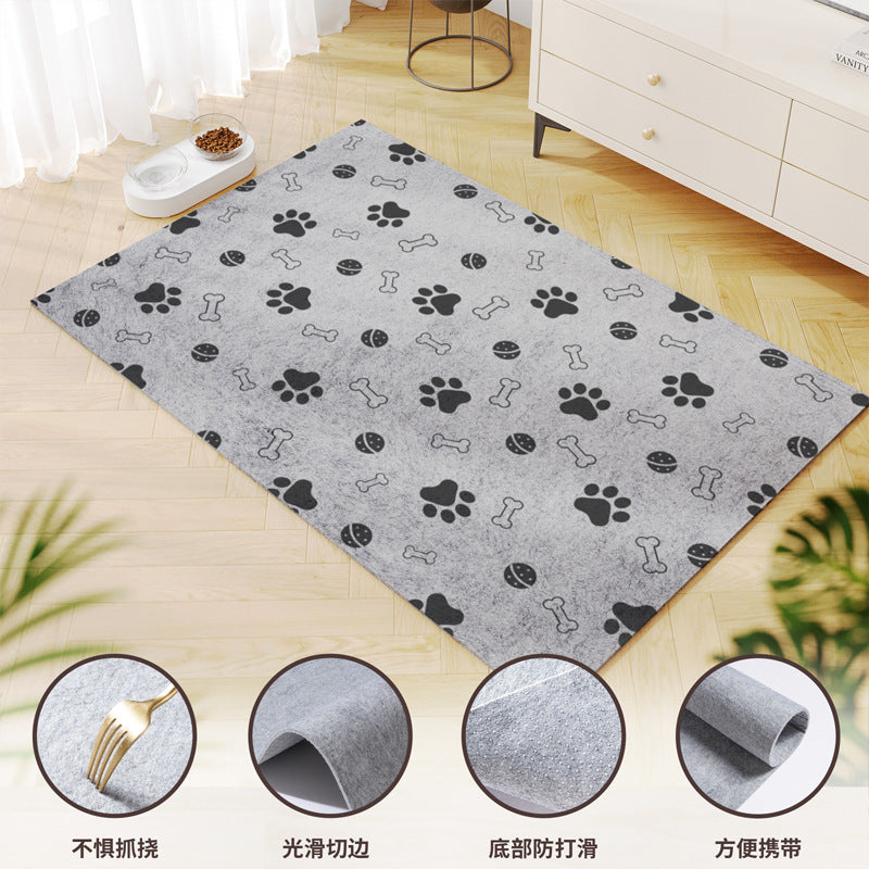 Pet-Themed Comfort Area Mat Bowlift