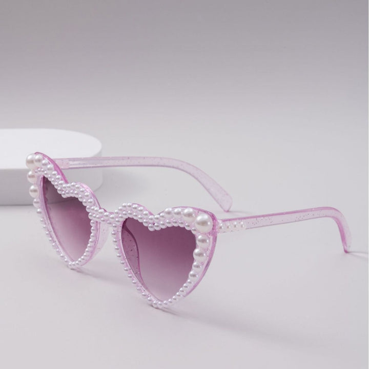 Heart-Shaped Glamorous Sunglasses Bowlift