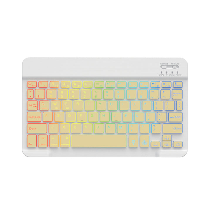 Rgb backlit Bluetooth keyboard Bowlift