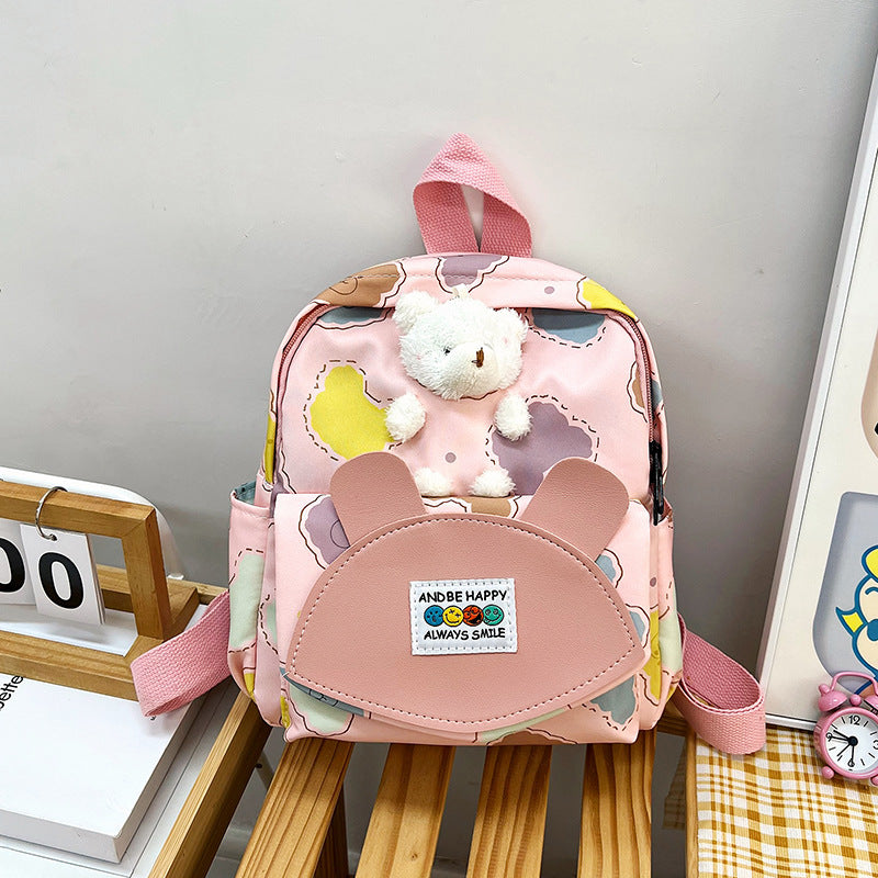 Cute Plush Animal-Themed Mini Backpack Bowlift