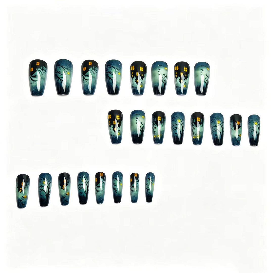 Creative Halloween Designed Nail Art Bowlift