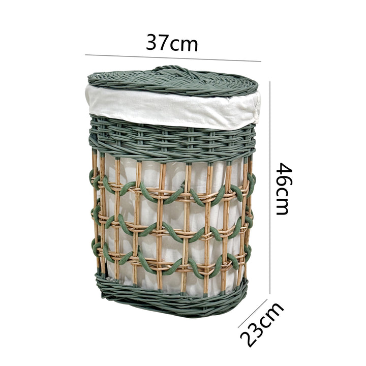 Stylish laundry basket with removable inner lining Bowlift