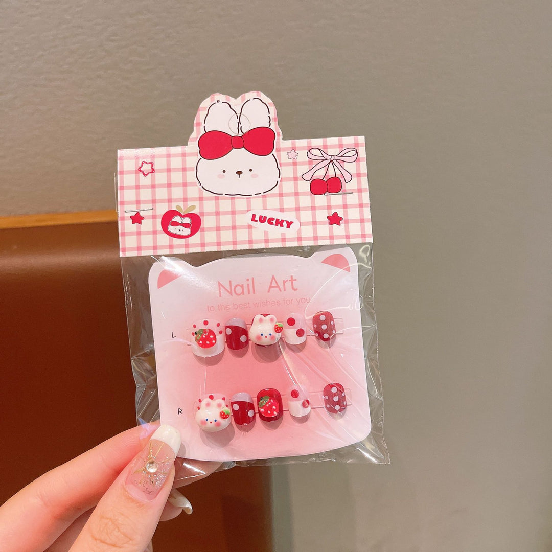 Creative Nail Art Set with Cute Bunny Design Bowlift