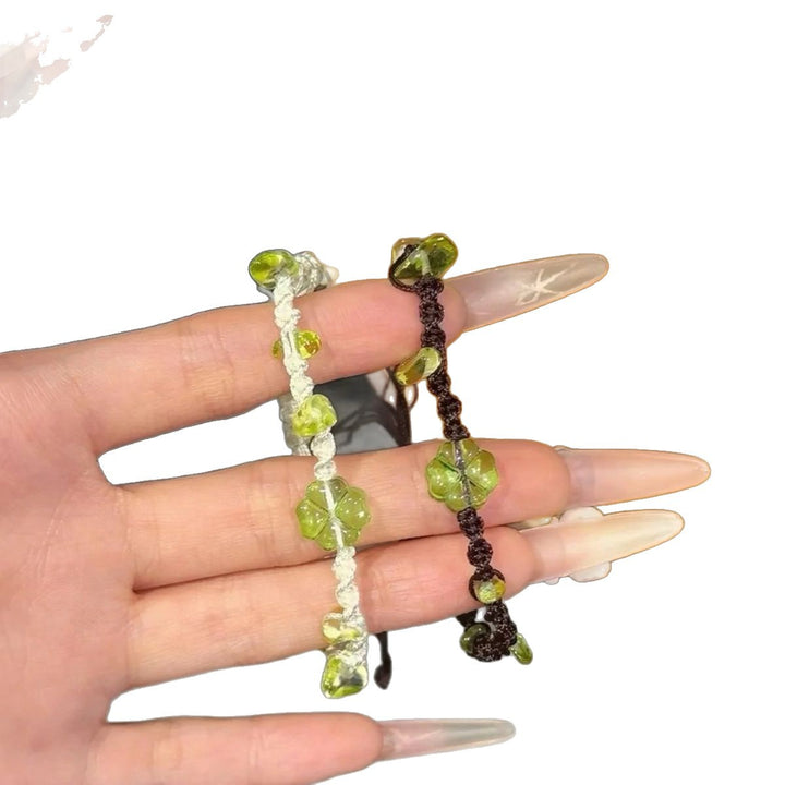 Handmade Floral Charm Bracelet Bowlift