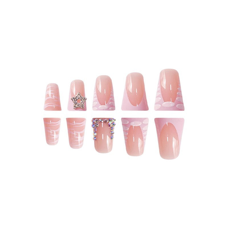Decorative Studded Nail Art Extensions Bowlift