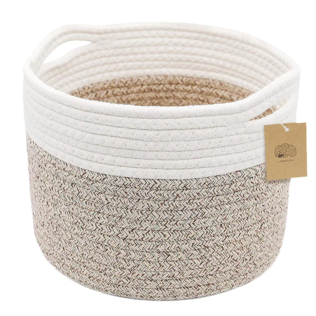 Women's High-Quality and Stylish Storage Basket with Practical Handle Bowlift