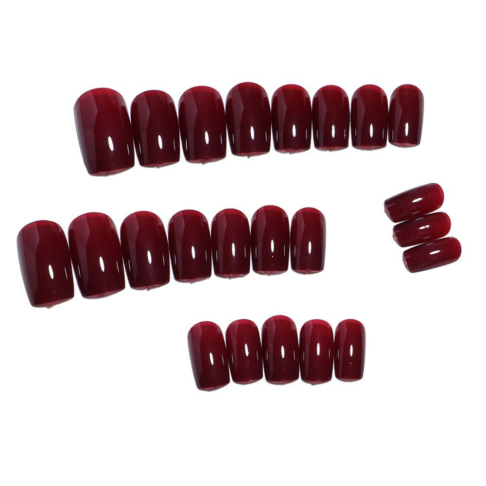 Long-Lasting Glossy Press-On Nails Bowlift