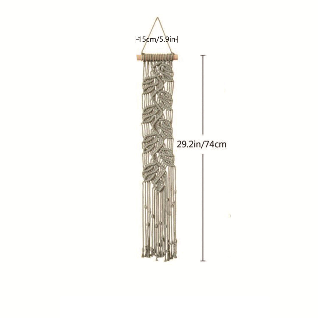 Macrame Leaf Wall Art Decor Bowlift