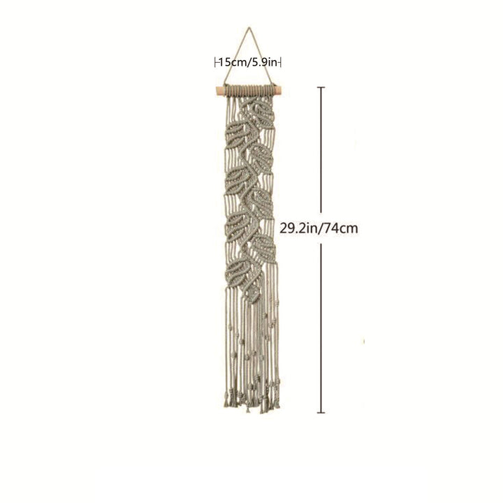 Macrame Leaf Wall Art Decor Bowlift