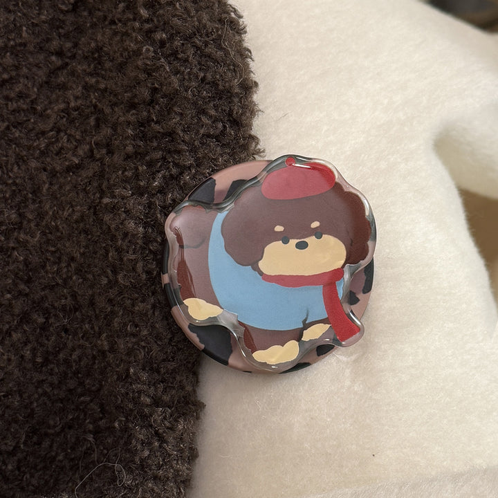cute dog pin Bowlift