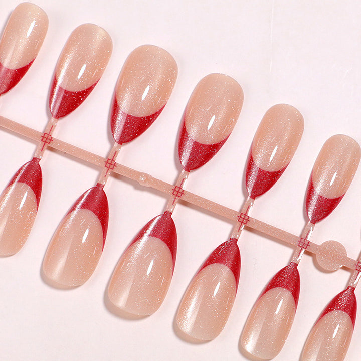 Elegant Stiletto-Style Press-On Nails Bowlift