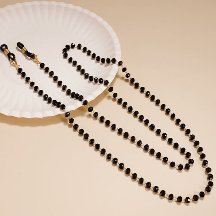 Elegant Beaded Eyewear Chain Bowlift